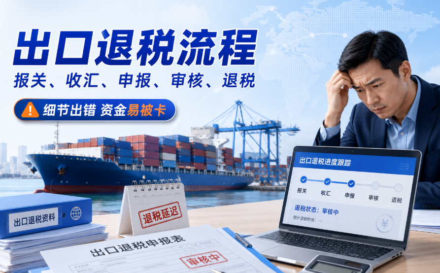 跨境电商出口退税，怎么退？可以退多少？